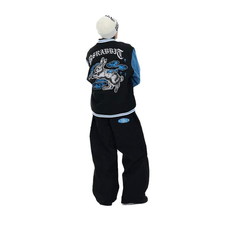 Smoking Rabbit 2Oz Insulated Varsity Jacket