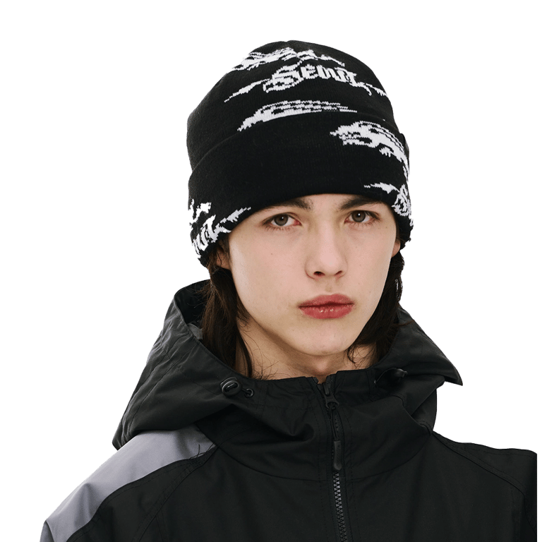 Rabbit Pattern Beanie