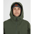 Front view of XTM Ridge Line Ski Jacket in colour Ivy