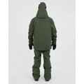 Back  view of XTM Ridge Line Ski Jacket in colour Ivy