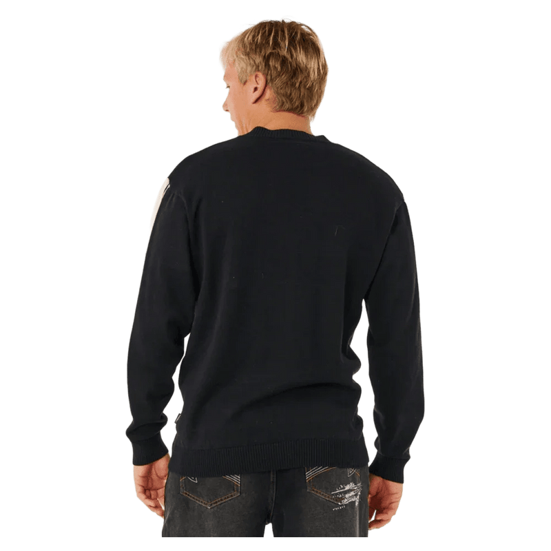 Inner Visions Stripe Knit Crew