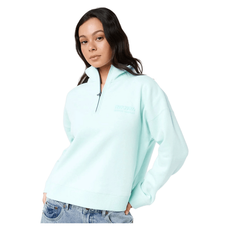 Surf Puff 1/4 Zip - Womens