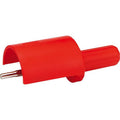 Swix Rotohandle Set with hard red plastic cover and handle. Silver metal drive