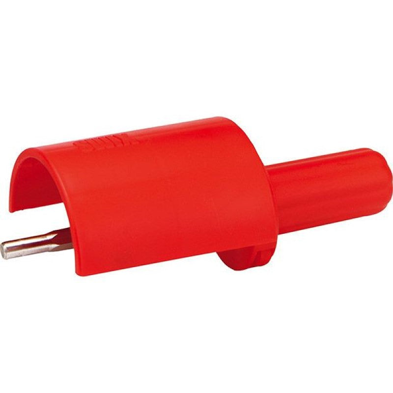Swix Rotohandle Set with hard red plastic cover and handle. Silver metal drive