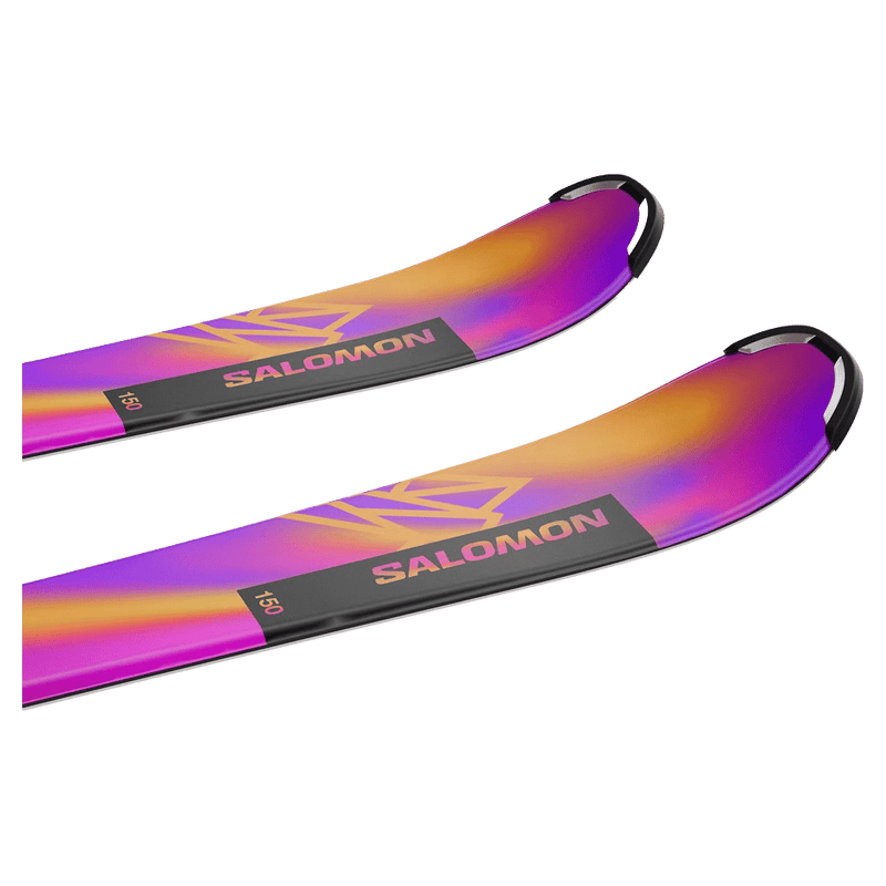Tip view of Salomon 2026 LUX M Ski w/ Binding - Kids