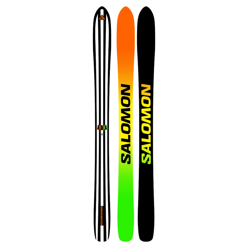 Main view of the SALOMON Depart 1.0 Retro Black&White Skis,  26/27 Unisex's model