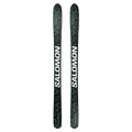 Bottom view of the SALOMON Depart 02 Black Skis,  26/27 Unisex's model