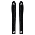 Close view of the SALOMON Depart 02 Black Skis,  26/27 Unisex's model