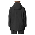 Back view of the Salomon Absolute 3L Ski Jacket, Deep Black