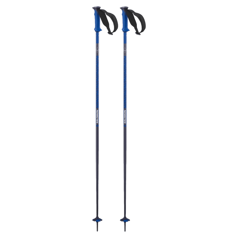 Full view of the SALOMON Polar Pro Race Blue Poles,  26/27 Unisex's model