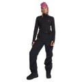 Front view of women in the Rojo She Ripz Ski Pants - Womens - colour True Black