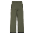 Back view of the Armada Brae 2L Pants in Olive colourway, unisex's model
