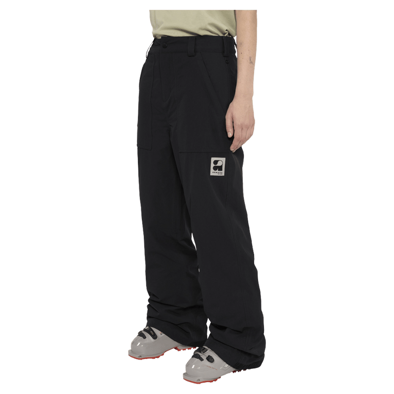 Side view of the Armada Brae 2L Pants in Black colourway, unisex's model