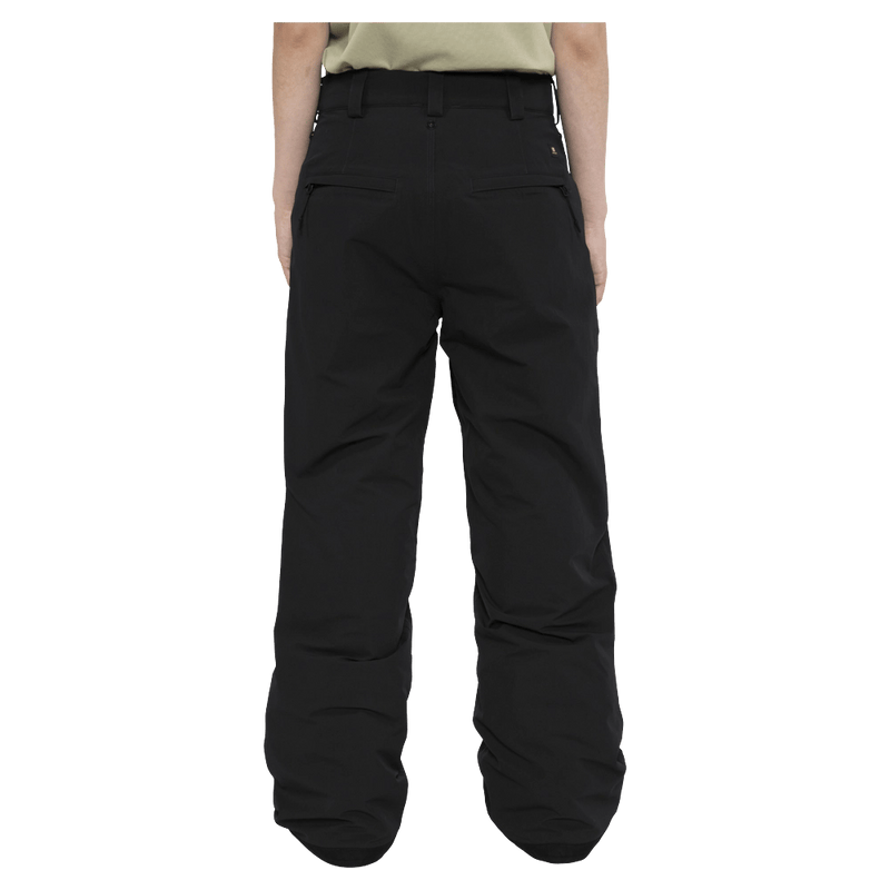 Back view of the Armada Brae 2L Pants in Black colourway, unisex's model
