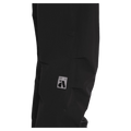Close view of the Armada Chairman 2L Pants in Black colourway, unisex's model