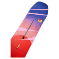 Nose view of the Burton Feelgood Tight Rope Snowboard,  26/27 women's model