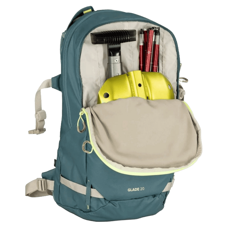 7th view of the OSPREY Glade 20 Cascade Blue Bags,  26/27 Unisex's model