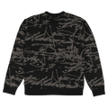 Back view of the Billabong Immortal Sweater in Black