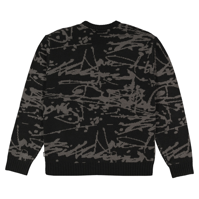 Back view of the Billabong Immortal Sweater in Black