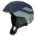 Main view of the Smith Vantage 2 MIPS Helmet in Matte Royal Navy / Wolf Gray colourway, unisex's model