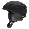 Main view of the Smith Descend MIPS AF Helmet in Matte Black colourway, unisex's model