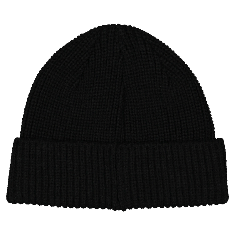 back view of man wearing the Billabong Adiv Slant Beanie in Black