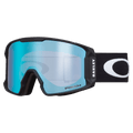 Main view of the Oakley Line Miner XL Goggles in Matte Black, Prizm Sapphire lens, unisex model