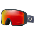 Main view of the Oakley Line Miner XM Goggles in Ink Haze, Prizm Torch lens, unisex model