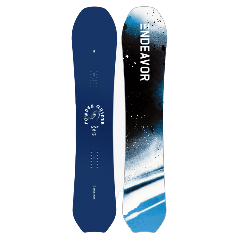 View of Endeavor Scout Pro Snowboard Topsheet and Base