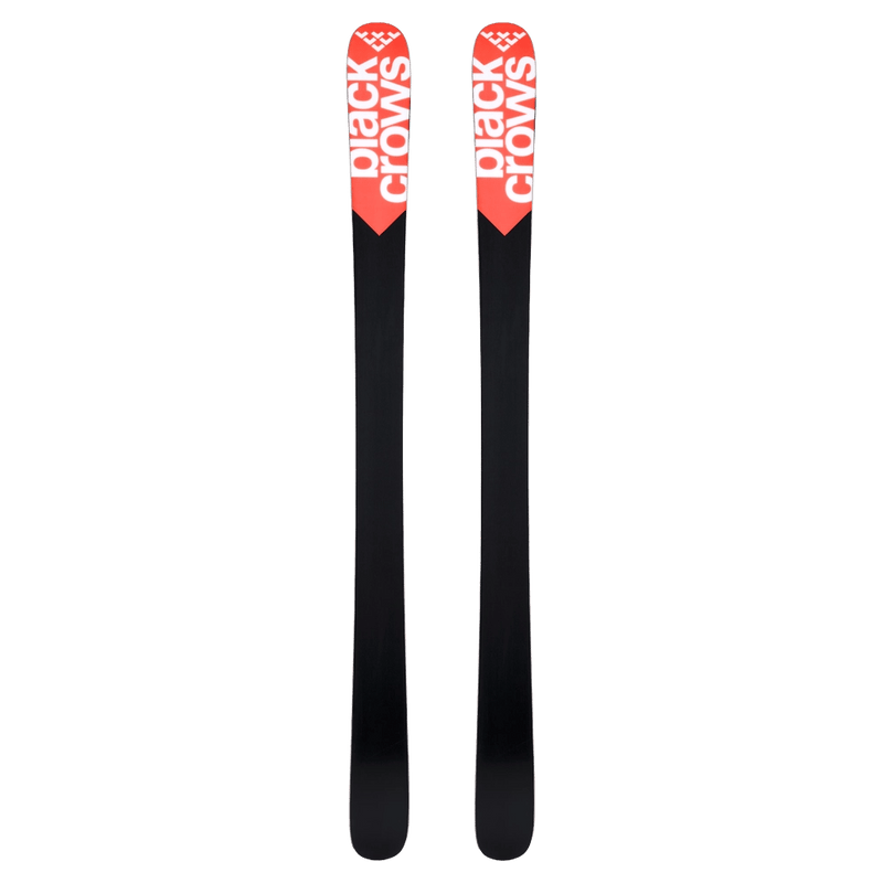 Base view of the Black Crows CAMOX BIRDIE Skis,  26/27 unisex's model