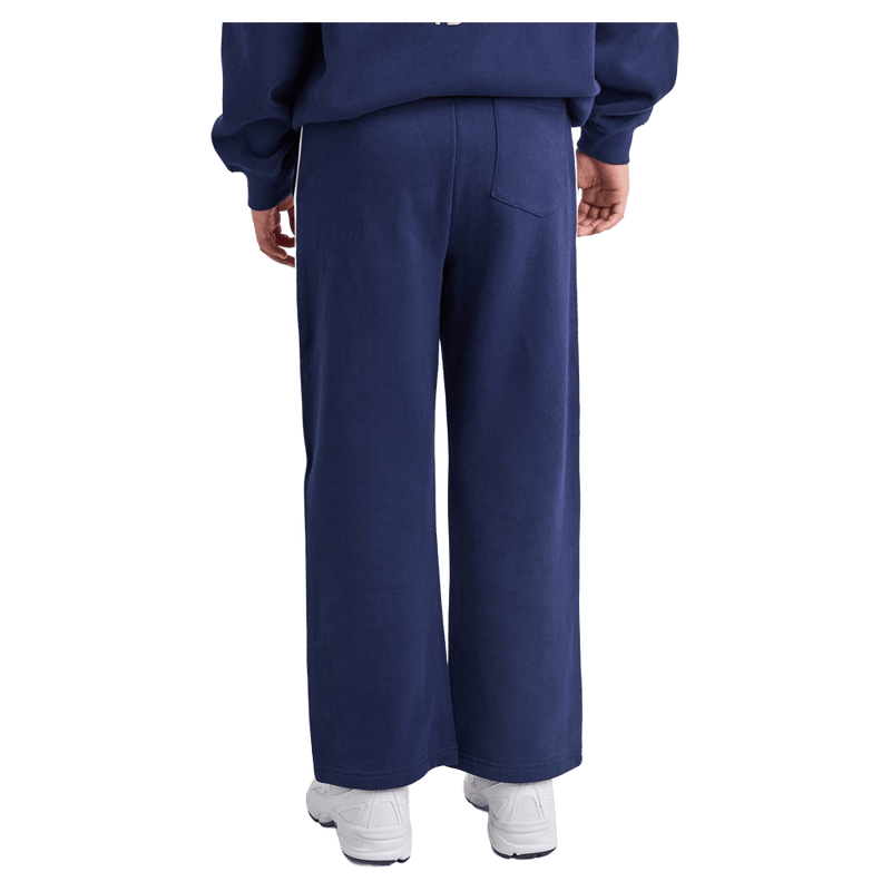 Back view of the Eve Girl Sport Club Trackpants in Navy colourway, kids's model