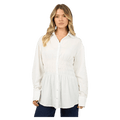 Ruched Shirt - Womens