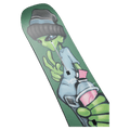 Topsheet view of the Burton Good Company Alien Snowboard,  26/27 unisex's model