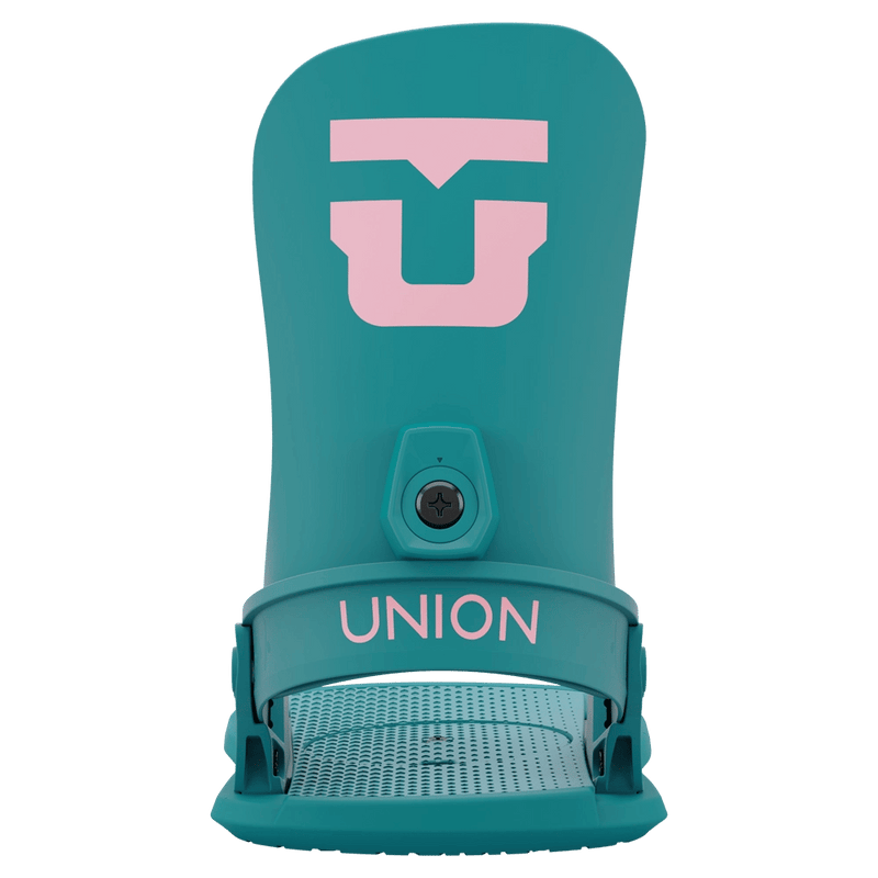 Union Legacy Snowboard Bindings - Womens High Back View Teal