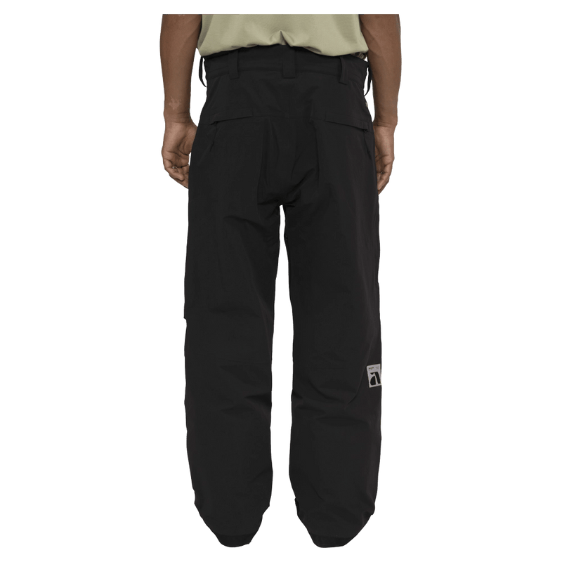 Back view of the Armada Chairman 2L Pants in Black colourway, unisex's model