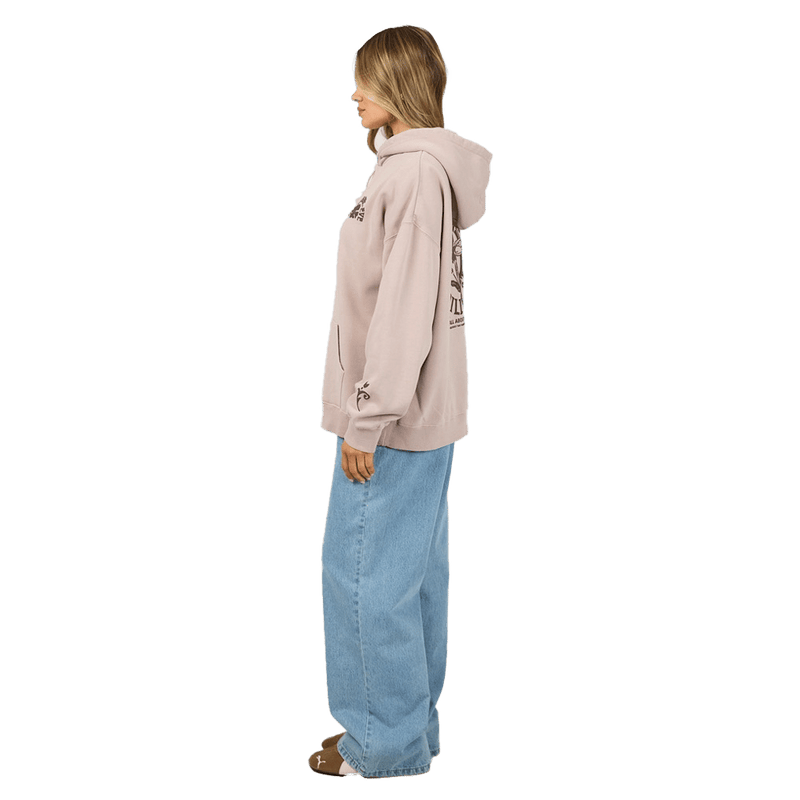 Flower Co Relaxed Hoodie - Womens