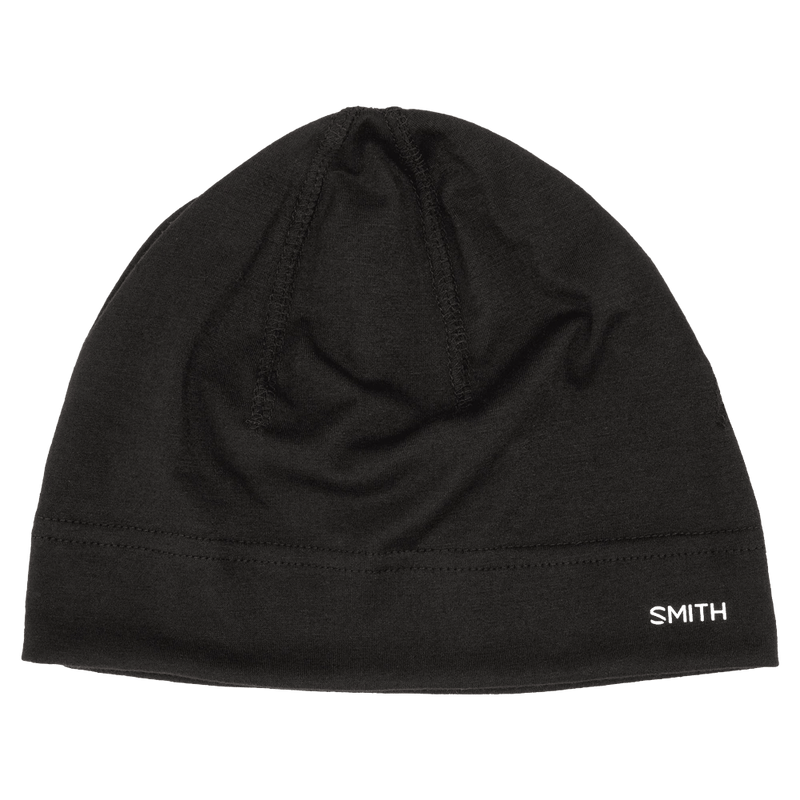 Beanie view of the Smith Summit MIPS Helmet in Matte Black colourway, unisex's model