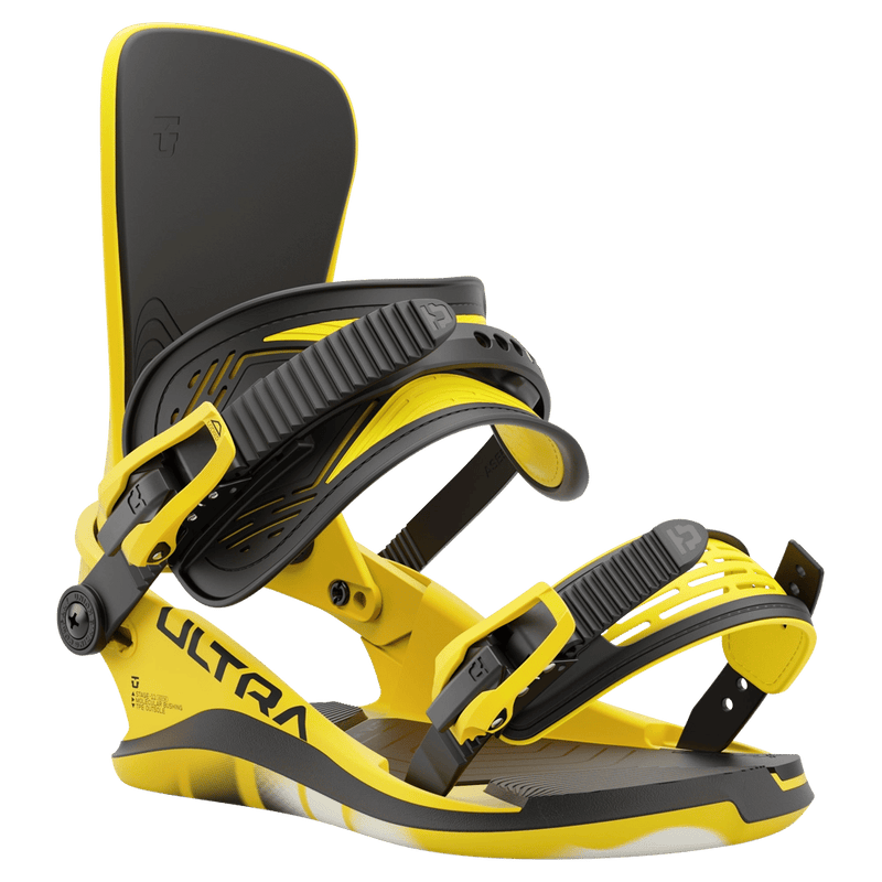 Yellow Union Ultra Snowboard Bindings strap view