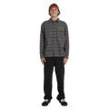Front view of man wearing the Billabong Immortal Blast Trackpants in Black