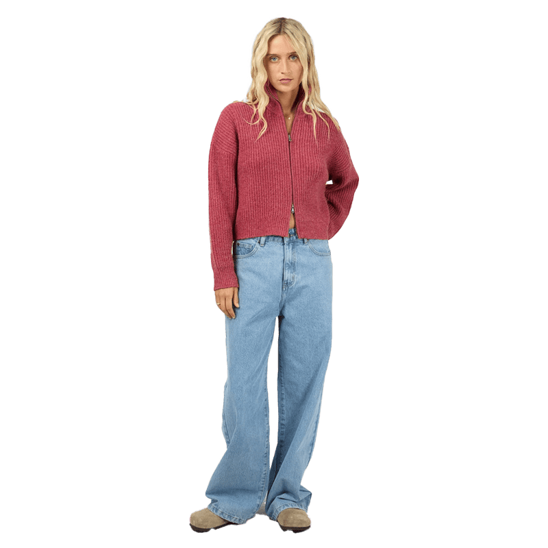 Bridie Knit Zip Thru - Womens