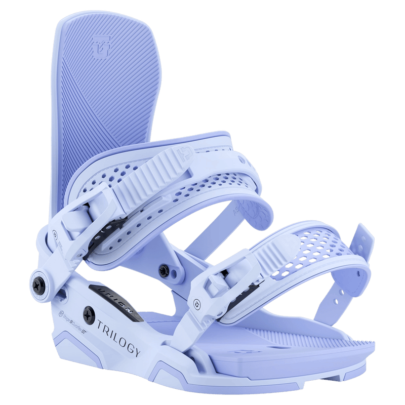 Union Trilogy Snowboard Bindings Strap View Light Blue