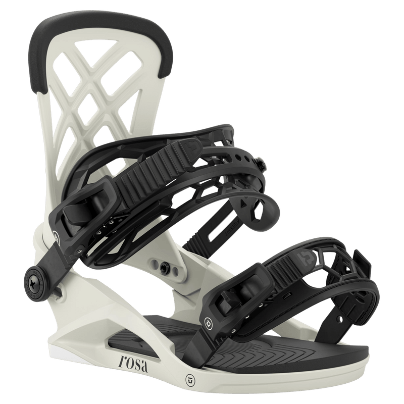 Union Rosa Snowboard Bindings - Womens strap view White