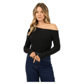 All About Eve Kylie Off Shoulder L/S Top - Womens