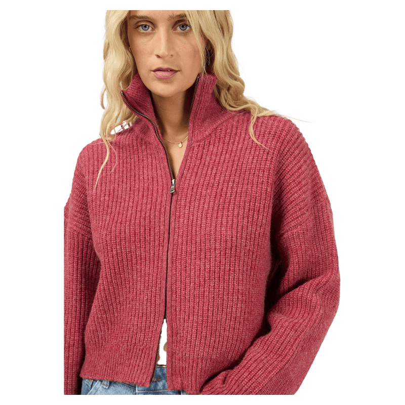 Bridie Knit Zip Thru - Womens