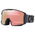 Main view of the Oakley Line Miner XL Goggles in Forged Iron, Prizm Rose Gold lens, unisex model