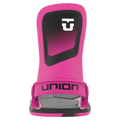 Hot Pink Union Ultra Snowboard Bindings - Womens Highback View