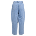 Back view of the Eve Girl Emily Barrel Jean in Blue colourway, kids's model