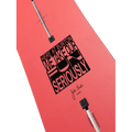 Close view of the Burton FB2W Red Tomato Snowboard,  26/27 unisex's model