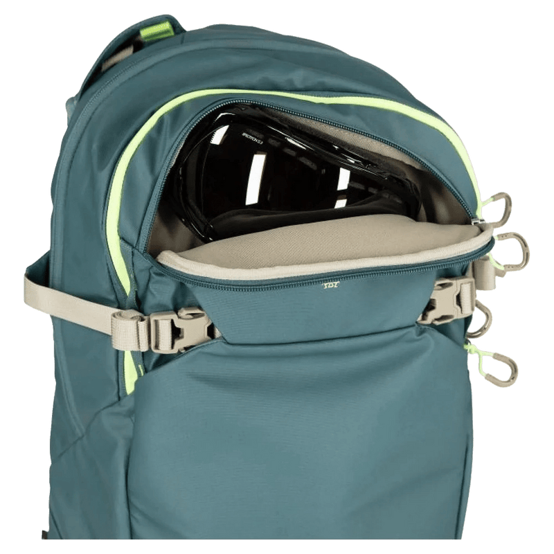 8th view of the OSPREY Glade 20 Cascade Blue Bags,  26/27 Unisex's model