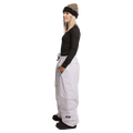 Side view of women wearing the Rojo Nine Oh Ski Pants - Womens in Thistle.